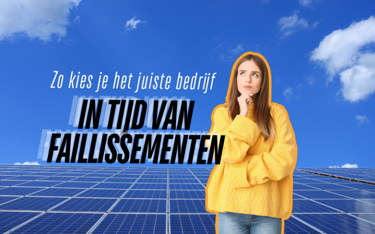 Zo kies je het juiste bedrijf in een tijd van faillissementen